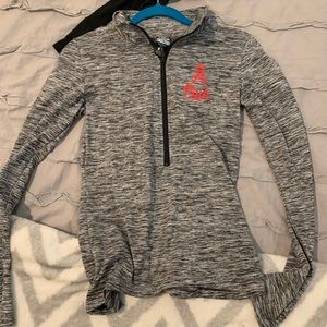 ANGELS half zip pullover PINK/victorias secret